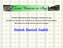Tablet Screenshot of bauern-agg.de
